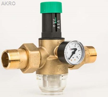 HERZ reduktor ciśn. DN15 1/2 1,56 bar z filtrem