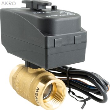 AFRISO 2-drogowy zawór z siłownikiem BEV 1" 230V