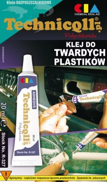 Klej do twardych plastików 20ml.