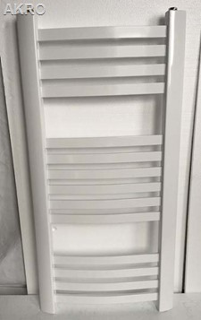Grzejnik łazienkowy KRETA łuk biały 95x67 539W rozstaw 60cm