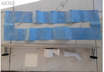Odpływ liniowy prysznicowy PRODMAX INOX P004 100cm odwodnienie