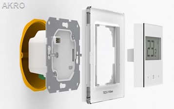 Tech SINUM FR-S2 czarny Przewodowy regulator tempe