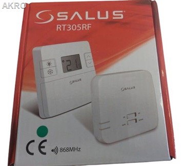 SALUS RT305RF bezprzew. natynkowy regulator temp.