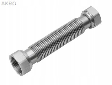 Wężyk nierdzewny rozciągliwy 1'' WW 50-100cm WW