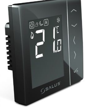 SALUS VS20BRF regulator N/T CZARNY IT600