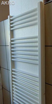 GRZEJNIK łazienkowy 50x180 biały prosty drabinka 936W 90°C