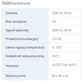 SALUS VS10WRF/VS10BRF radiowy regulator temp.230V