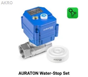 AURATON SMART Water STOP 1" SET czujnik+zawór