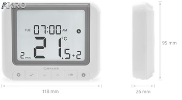 SALUS RT520 Tygodniowy regulator temperatury