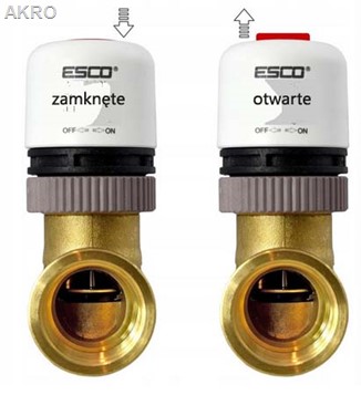 Elektrozawór 1" NC do nagrzewnic VEM-252 z475