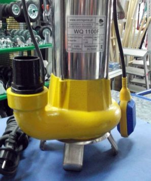 Pompa zatapialna do ścieków WQ750F pływakowa do wody brudnej