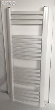 Grzejnik łazienkowy KRETA łuk biały 120x57 537W