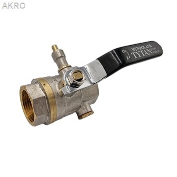 Zawór odpowietrzenie i spust TYTAN 3/4" Hydroland