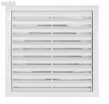 Kratka wentylacyjna 14x14 fi 100 z siatką