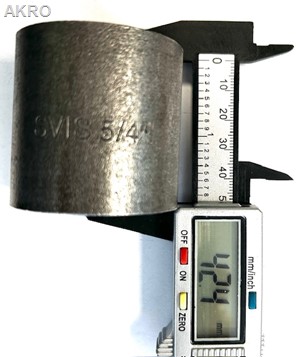 Mufa 5/4" czarna do spawania