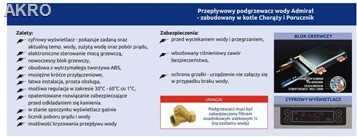 Kocioł elektryczny Chorąży 12kW + podgrzewacz 12kW