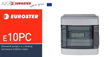 Euroster 10PCOBUD Sterownik pompy c.o.w obudowie