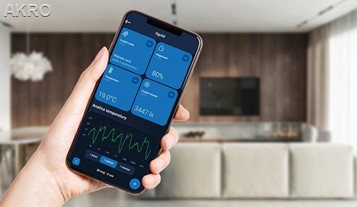 TECH Centrala Sinum EH-01 Inteligentny Dom czarny