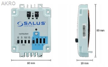 SALUS PL06 MODUŁ STEROWANIA POMPĄ DO LISTWY KL06