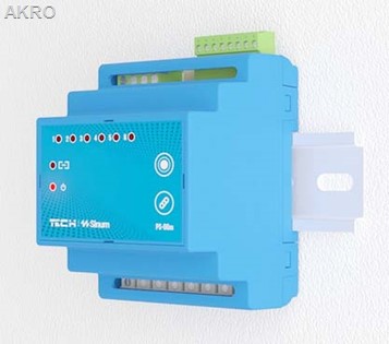 TECH SINUM PS-08m 230 Moduł przekaźnika na szynę