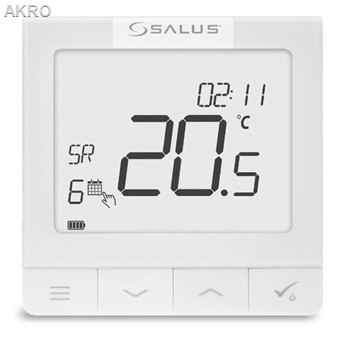 SALUS podtynkowy regulator kotła WQ610 przewodowy