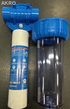 Klarwod zestaw filtr 3-cz 1" klucz płytka wkład