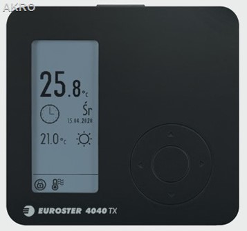 EUROSTER 4040TXRXB regulator bezprzewodowy tygod.