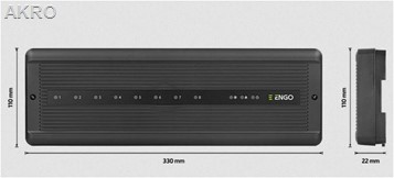 ENGO ECB08M230 listwa sterująca 8-stref