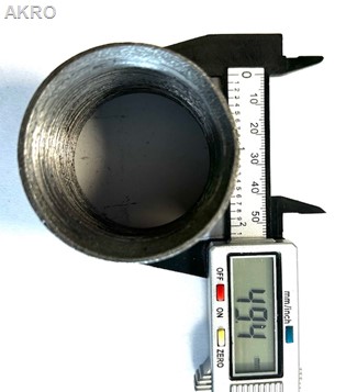 Mufa 6/4" czarna do spawania
