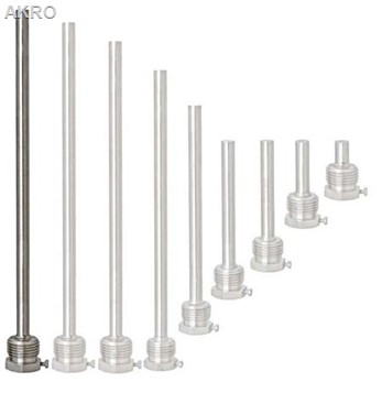 Kieszeń termometra 1/2" 400mm AISI PG9 nierdzewka