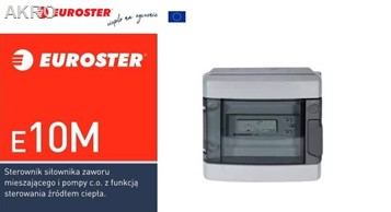 Euroster 10MOBUD. Sterownik siłownika zaw. i pompy