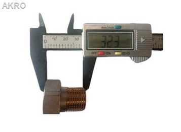 Zawór grzejnikowy termostatyczny 3/4" prosty M30x1,5