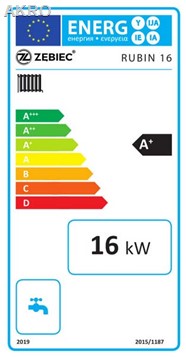Zębiec kocioł na palet RUBIN 16kW ekologiczny