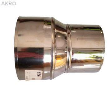 Wkład kominowy redukcja 100x125 100- 125+ km836