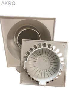 Kratka ściekowa 15x15 100 boczna plastik