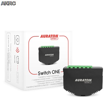 AURATON SMART Switch ONE 1-kanałowy moduł wykonaw.