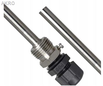 Dławik czarny PG9 do kieszeni termometru