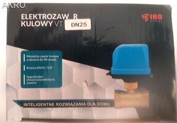 IBO zawór 1" z elektrozaworem VT do pomp