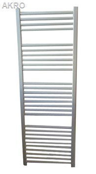 GRZEJNIK łazienkowy 50x140 biały prosty drabinka 701W 90°C