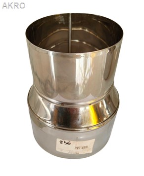 Wkład kominowy redukcja 100x125 100- 125+ km836