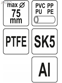 PEX nożyce do pex PP 75mm obcinak