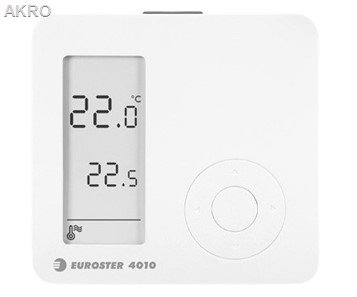 EUROSTER E4010 regulator biały przewodowy dobowy