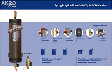 Sprzęgło hydrauliczne ocieplone SHE-CD CONDENS