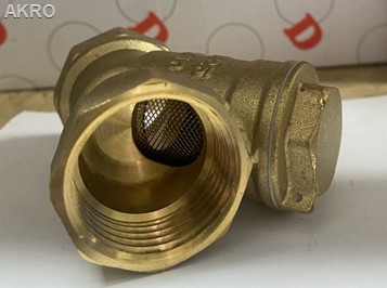 Filtr do wody 1" MOSIĘŻNY skośny osadnikowy