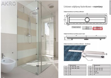 Odpływ liniowy PRODMAX INOX P003 100cm.