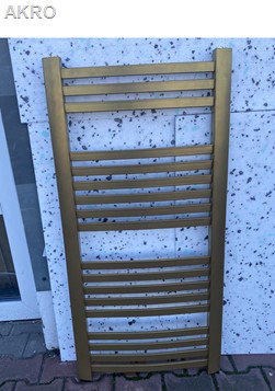 Grzejnik łazienkowy KRETA złoty 120x57 613W