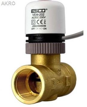 Elektrozawór 3/4 NC do nagrzewnic VEM-202 z474