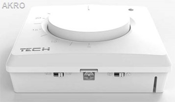 TECH Pokojowy regu. temp.na pokretło T-P1.1z kc520