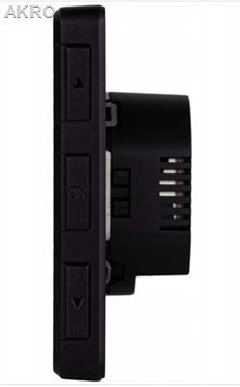 Regul.ENGO EFAN 230V czarny podtynk Wi-FI