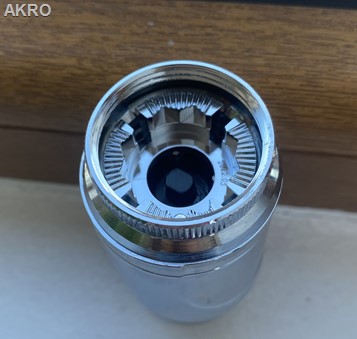 TULLY głowica termostatyczna GT/02 CHROM M30x1,5 z